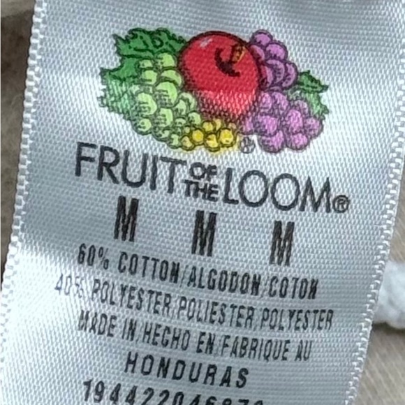 Fruit of the Loom Men's Light Cream Joggers - Picture 8 of 8